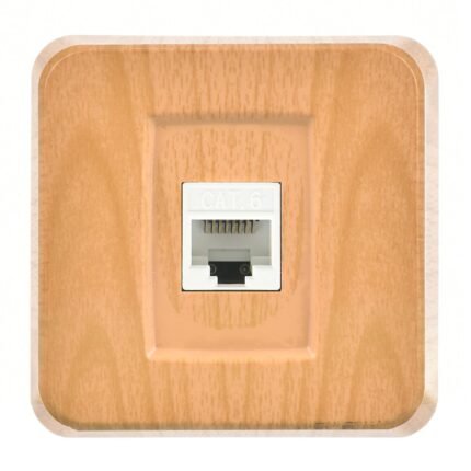 Misya Akçaağaç Tekli Data Prizi (RJ45 Cat6) - Günsan - 01052300-100169