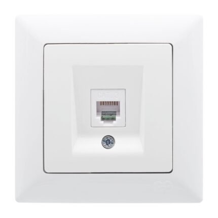 Visage Beyaz Nümeris Telefon Prizi (Cat3) - Günsan - 01281100-100120