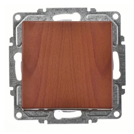 Visage Anahtar Ceviz Klipsli Anahtar - 10AX 250V - Günsan - 01282000-250101