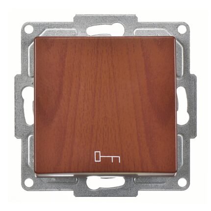 Visage Ceviz Klipsli Kapı Otomatiği 10AX 250V - Günsan - 01282000-250110