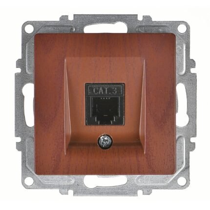 Visage Ceviz Nümeris Telefon Prizi (Cat3) - Günsan - 01282000-157120