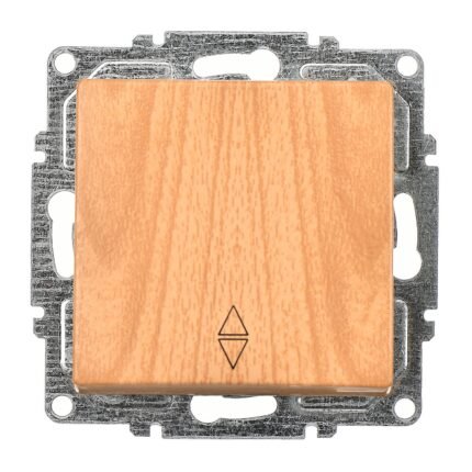 Visage Akçaağaç Vidalı Vavien Anahtar - 10AX 250V - Günsan - 01282300-150107
