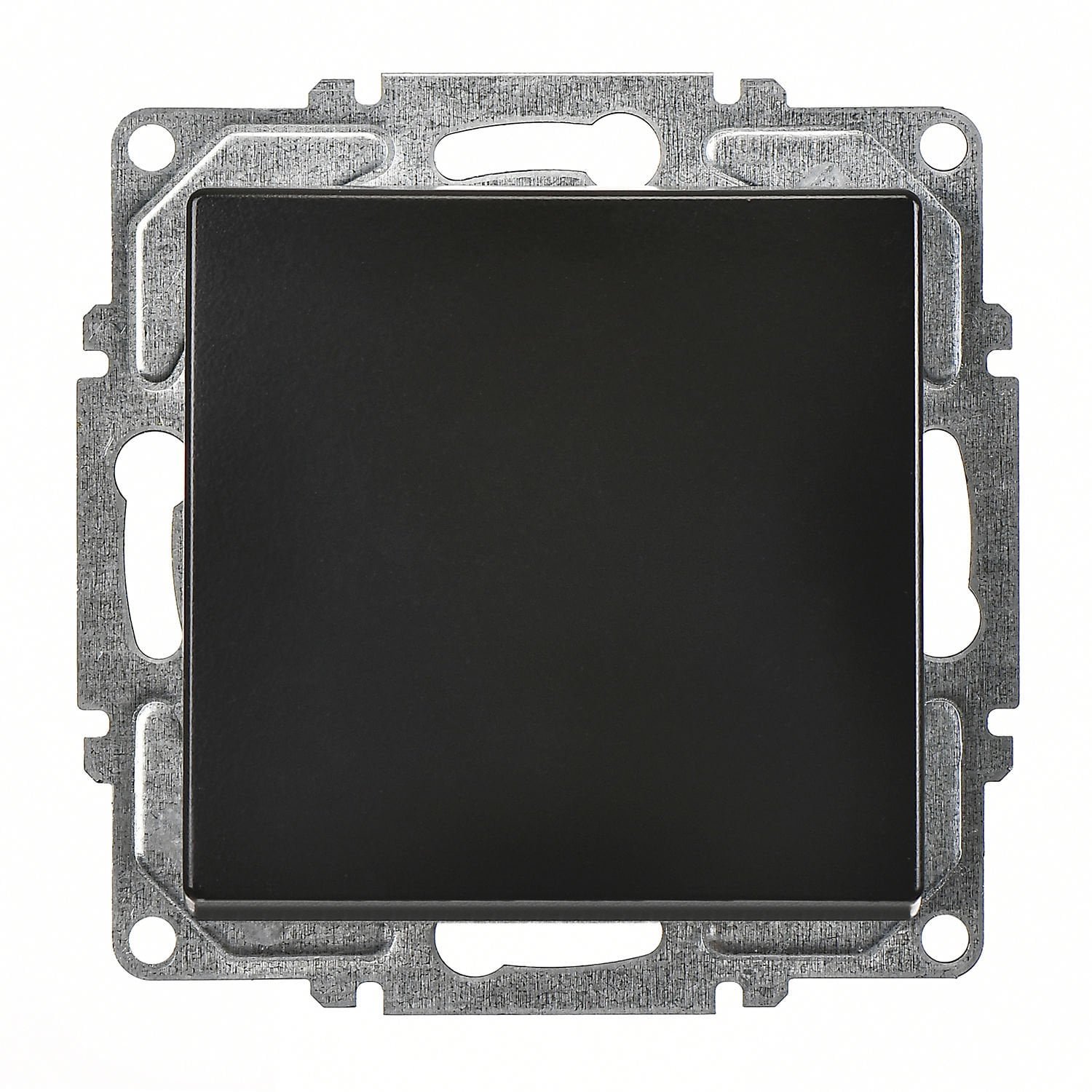 01283400-150101-1.jpg Visage Anahtar Metalik Siyah Vidalı Anahtar - 10AX 250V - Günsan - 01283400-150101 - Görsel 1