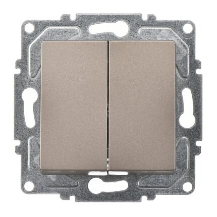 Eqona Mocha Klipsli Komütatör 10AX 250V - Günsan - 01403500-250103