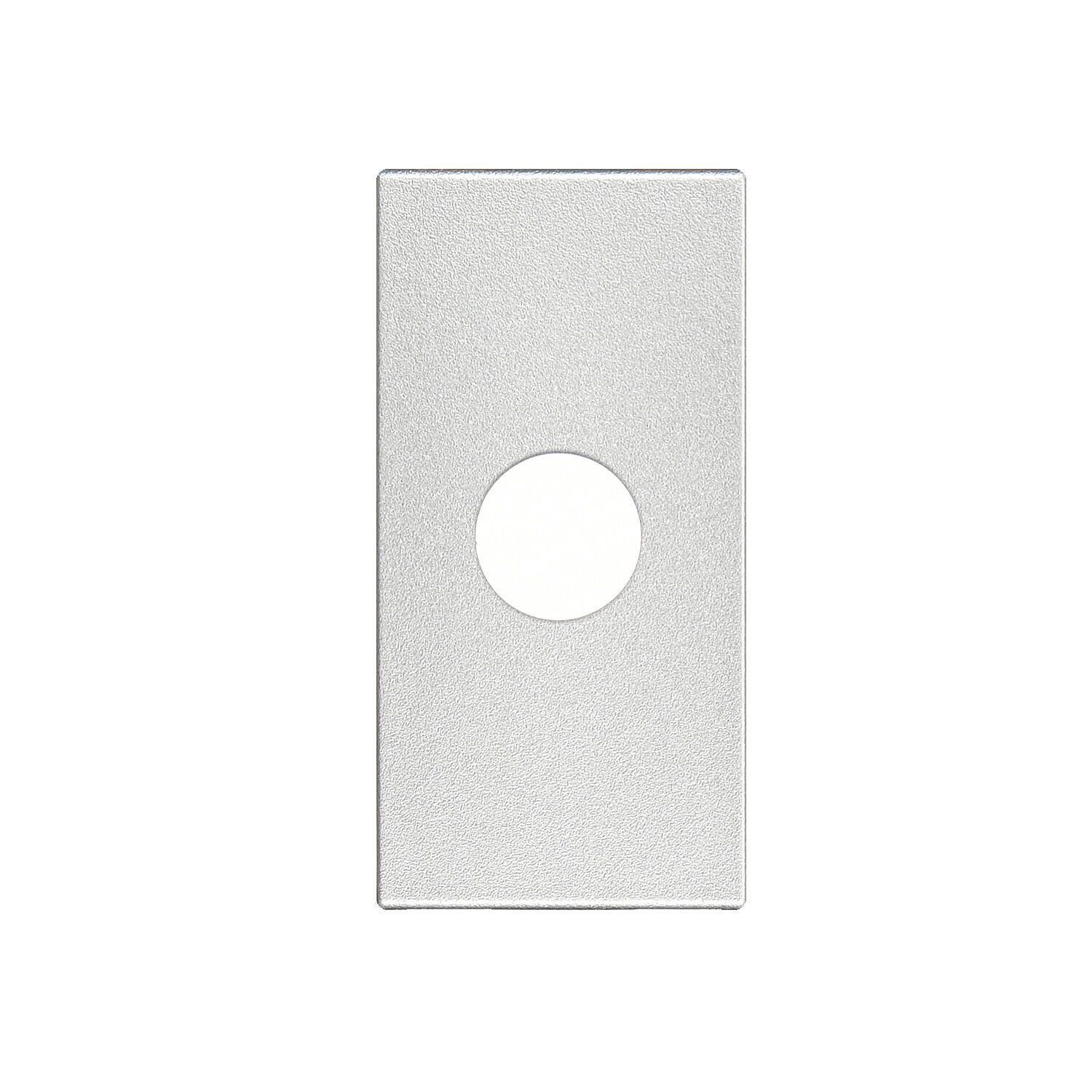 01431502-165165.jpg Domino Gümüş Kapak Kablo Çıkış Kapağı 1M - Günsan - 01431502-165165 - Görsel 1