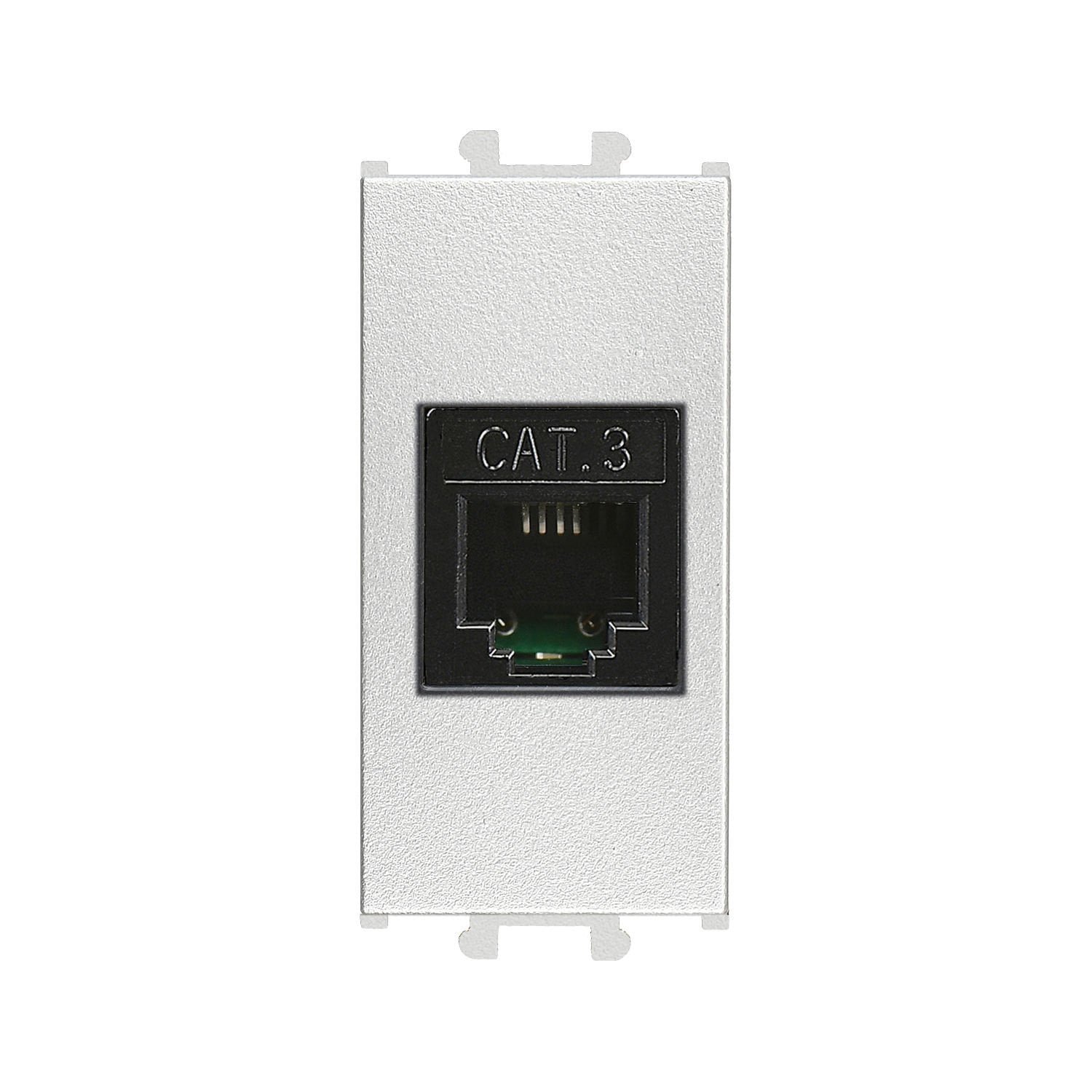 01431510-157120.jpg Domino Gümüş Telefon Prizi (Cat3) 1M - Günsan - 01431510-157120 - Görsel 1