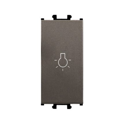 Domino Mocha Vidalı Liht Anahtar - 1M - 16AX 250V - Günsan - 01433501-165105