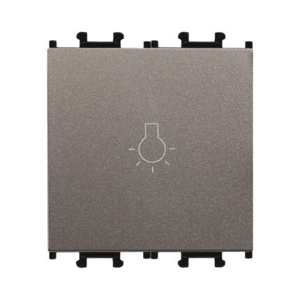 Domino Mocha Vidalı Geniş Liht Anahtar -2M - 16AX 250V - Günsan - 01433505-165105