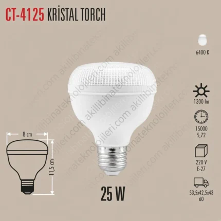 Cata CT-4125 25 W 6400K Beyaz Işık Led Panel Armatür
