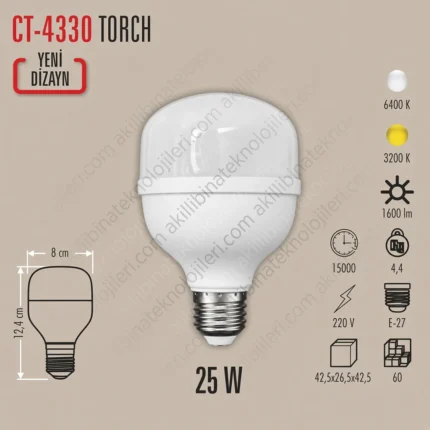 Cata CT-4330 25W LED Aydınlatma Ürünü