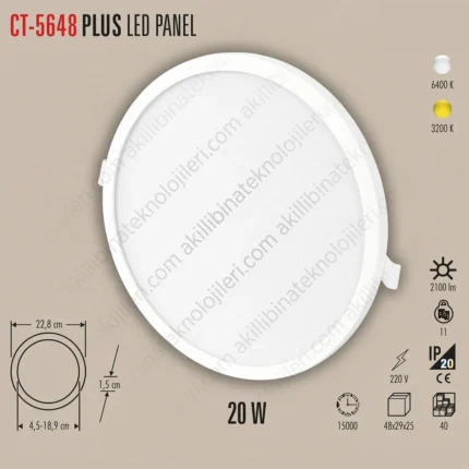 Cata CT-5648 20W LED Aydınlatma Ürünü