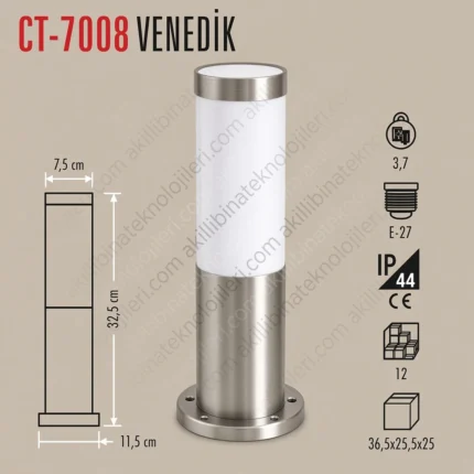 Cata CT-7008 IP44 15000 Saat Çalışma Ömrü Aydınlatma Ürünü