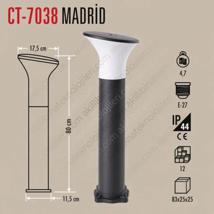 Cata CT-7038 IP44 Aydınlatma Ürünü