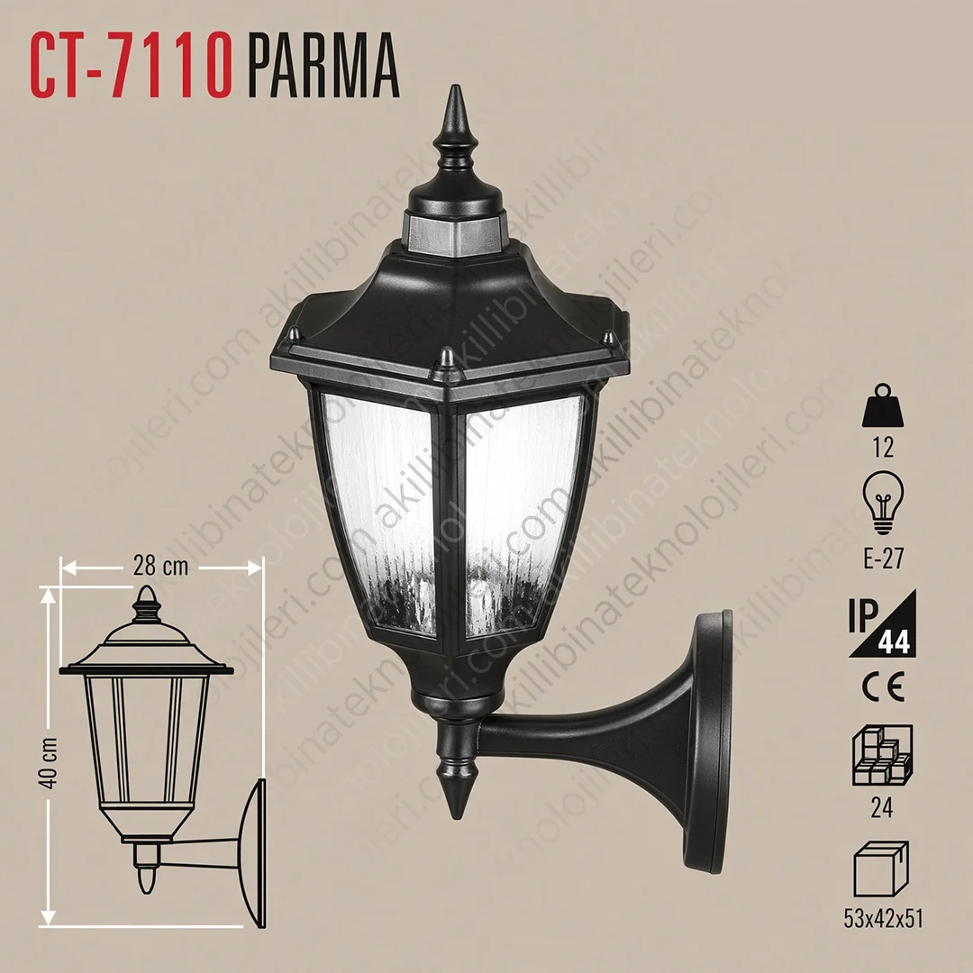 CT-7110 Cata CT-7110 IP44 LED Aydınlatma - Görsel 1