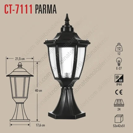 Cata CT-7111 IP44 Sensörlü / Aydınlatma Ürünü CT-7111