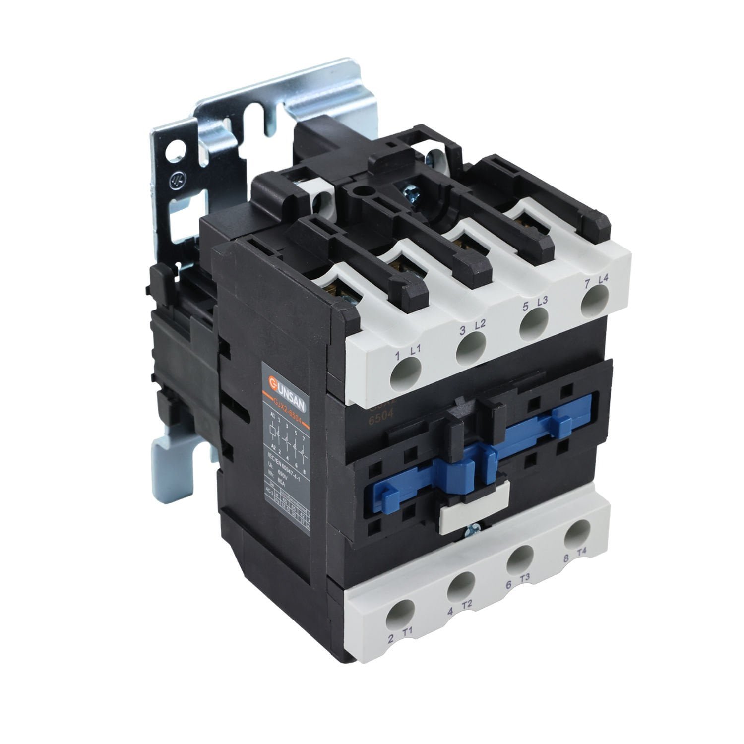 gjx26504m7.jpg Valta Kontaktör 65A 4P 4NO 220V 50/60Hz - Günsan - GJX26504M7 - Görsel 1