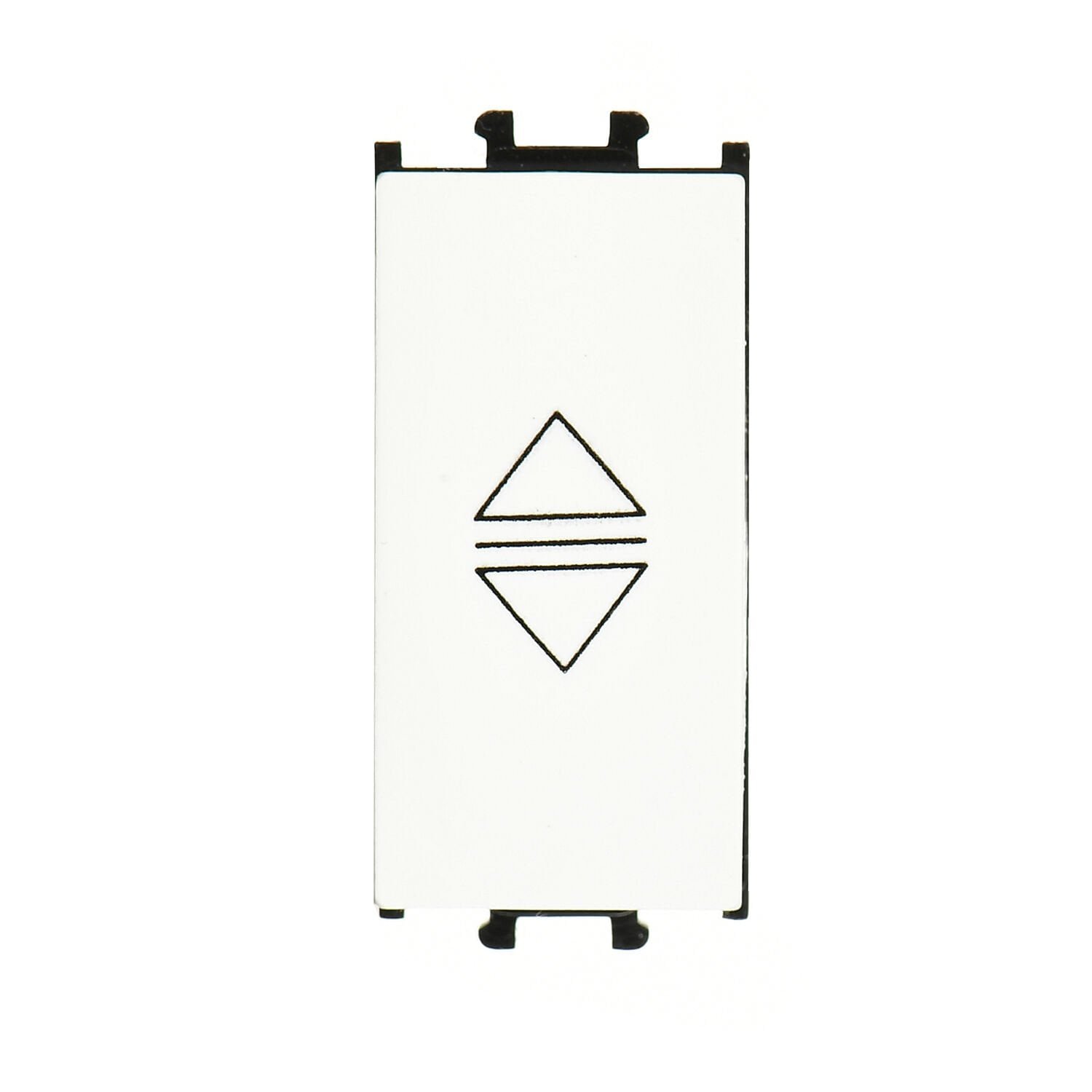 modulerbeyaz-19.jpg Domino Beyaz Tekli Stor/Jaluzi Butonu 1M 250 V Vidalı Sıvaaltı - Günsan - 01431101-165179 - Görsel 1