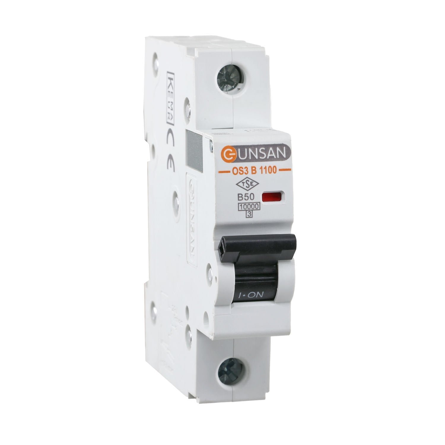 os3b1100-50.jpg Valta Otomatik Sigorta 10kA B Tip 1P 50A - Günsan - OS3B1100-50 - Görsel 1