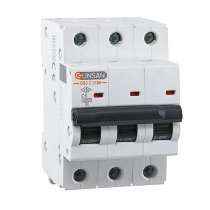Valta Otomatik Sigorta 10kA C Tip 3P 6A - Günsan - OS3C3100-06